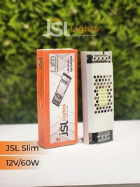 JSL Slim 12V Led Strip Constant Current Driver - 60W