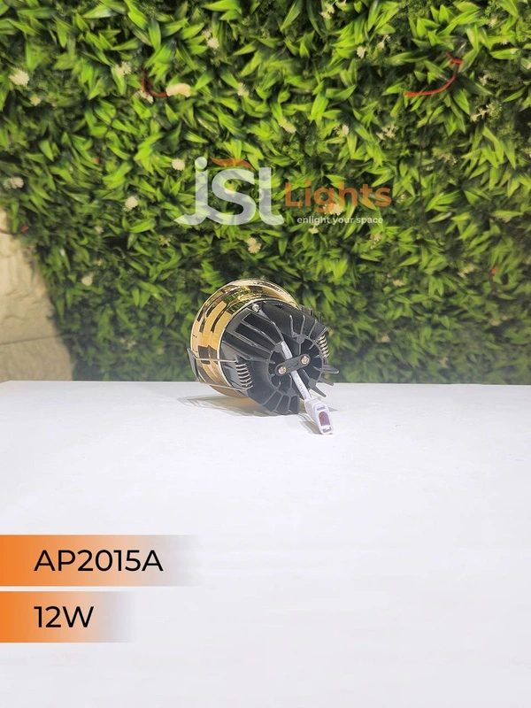APRA AP 2015A 12W Champagne Gold Recessed COB Downlight - 12W, 4000K
