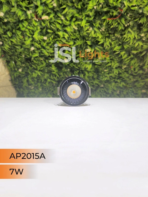 APRA AP 2015A 7W Gun Black Recessed COB Downlight - 7W, 4000K