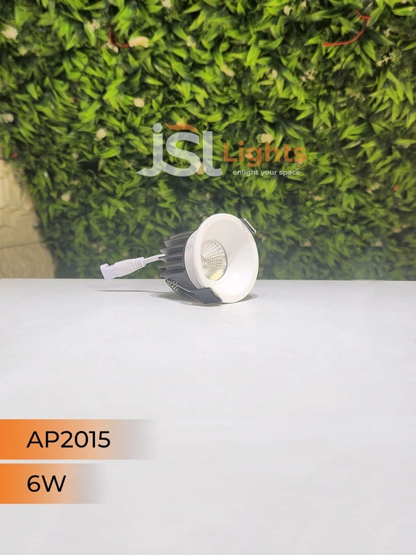 APRA AP 2015 7W White Deep Recessed COB Downlight - 7W, 4000K, White