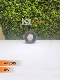 APRA AP 2015 7W Black Deep Recessed COB Downlight - 7W, 3000K, Black