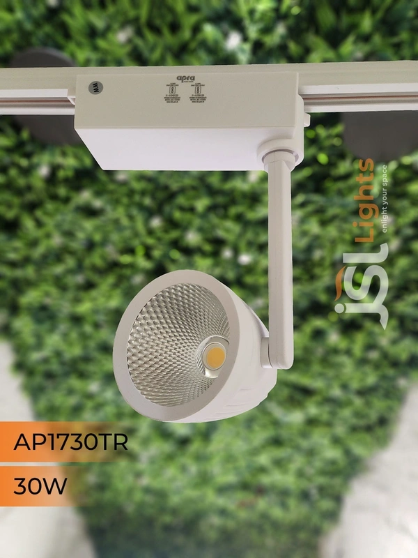 APRA 1730 30W LED Track Spotlight White Body - 4000K, White