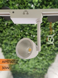 APRA 1730 30W LED Track Spotlight White Body - 3000K, White