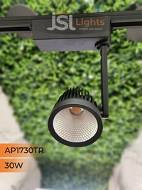 APRA 1730 30W LED Track Spotlight Black Body - 6000K, Black