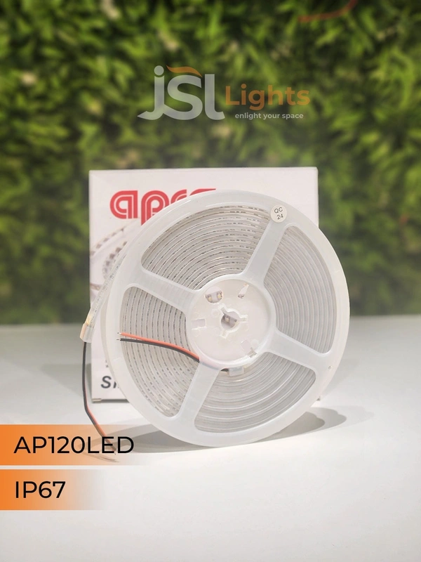 APRA 12V 2835 120Led IP67 Strip Light 5Mt Pack - 120LED, NW