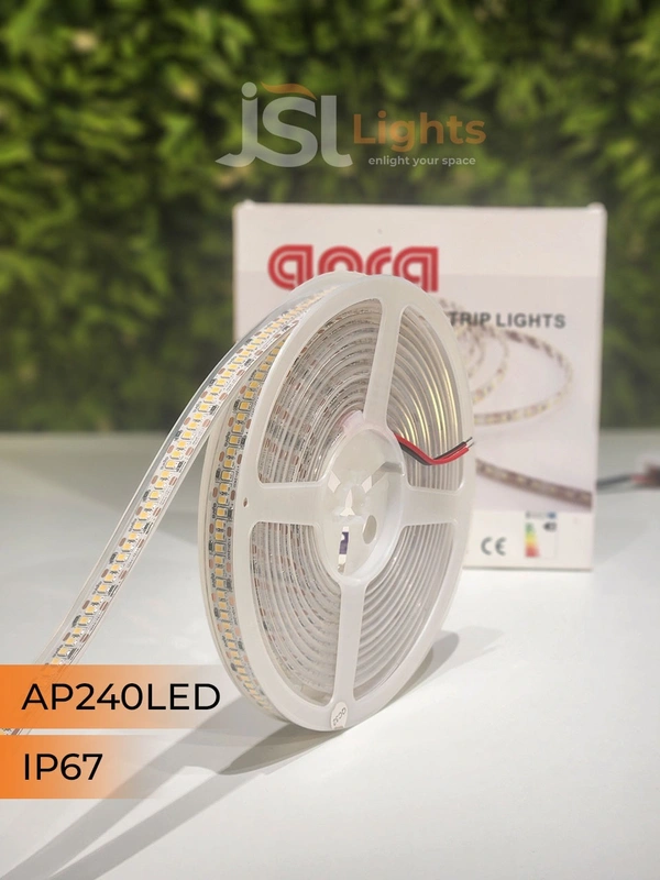 APRA 12V 2835 240Led IP67 Strip Light 5Mt Pack - 240LED, WW