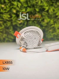 LX 855 10W Round Deep Recessed COB Downlight - 10W, 4000K