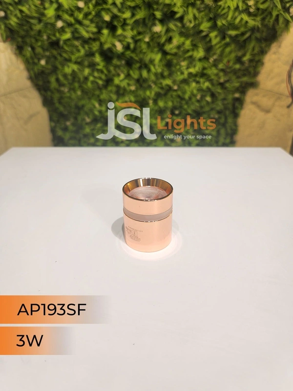 APRA AP193 3W Round RG Surface Cylinder Light - 3W, 3000K, RG