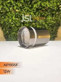 APRA AP193 12W Round PB Surface Cylinder Light - 12W, 3000K, PB