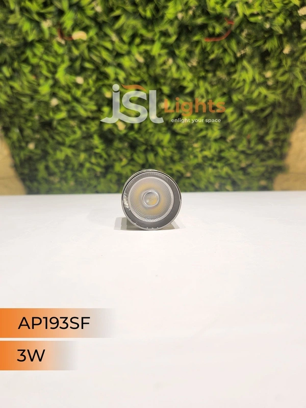 APRA AP193 3W Round PB Surface Cylinder Light - 3W, 4000K, PB