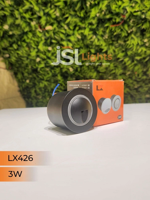 LX426 3W Led Foot Light - Black, RD