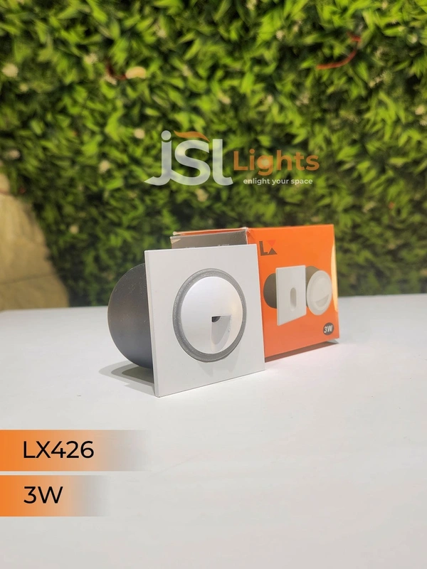 LX426 3W Led Foot Light - White, SQ