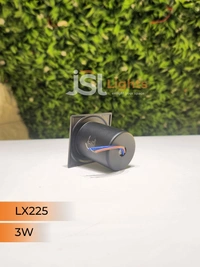 LX225 3W Led Foot Light - Black