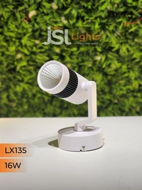 LX 135 16W LED Wall Spotlight White Body - 16W, 4000K, White