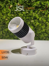 LX 135 50W LED Wall Spotlight White Body - 50W, 6000K, White