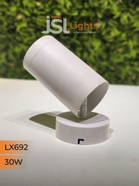 LX 692 30W LED Wall Spotlight White Body - 30W, 4000K, White