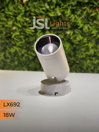 LX 692 18W LED Wall Spotlight White Body - 18W, 6000K, White