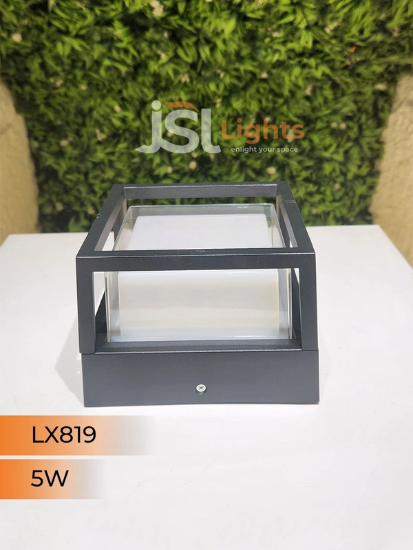 LX 819 12W 6" Square Led Gate Light - SQ