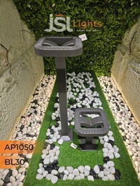 JSL 1050 12W 30 Inches Square Bollard Light - Bollard Light, SQ