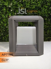 JSL  7788 11 Inches Outdoor Pillar Post Gate Light - Gate Light 11"