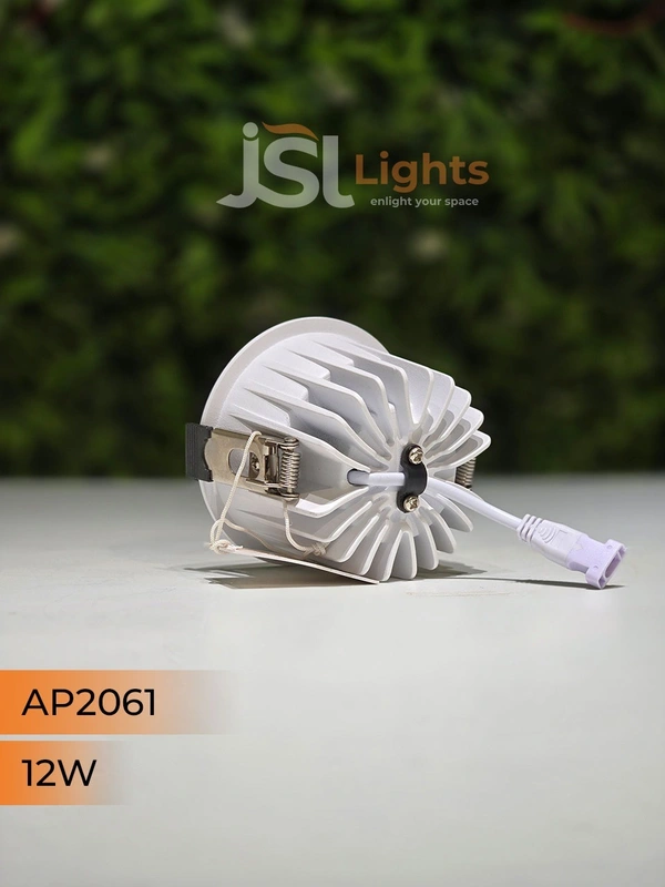 APRA 2061 12W PKW RG Deep Recessed COB Downlight - 12W, 3000K
