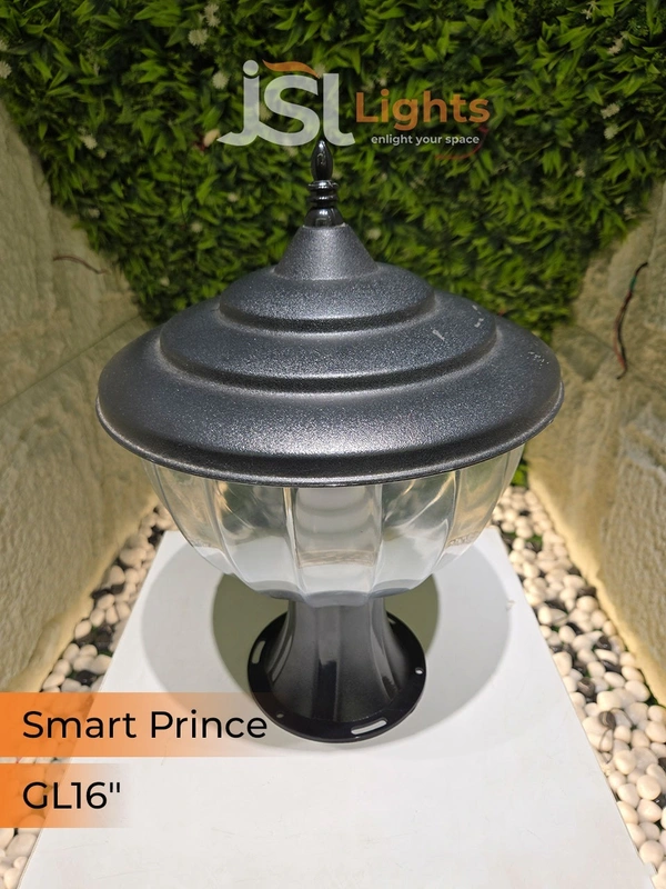 JSL APRA New Smart Prince 16 Inches Outdoor Unbreakable Polycarbonate Gate Light