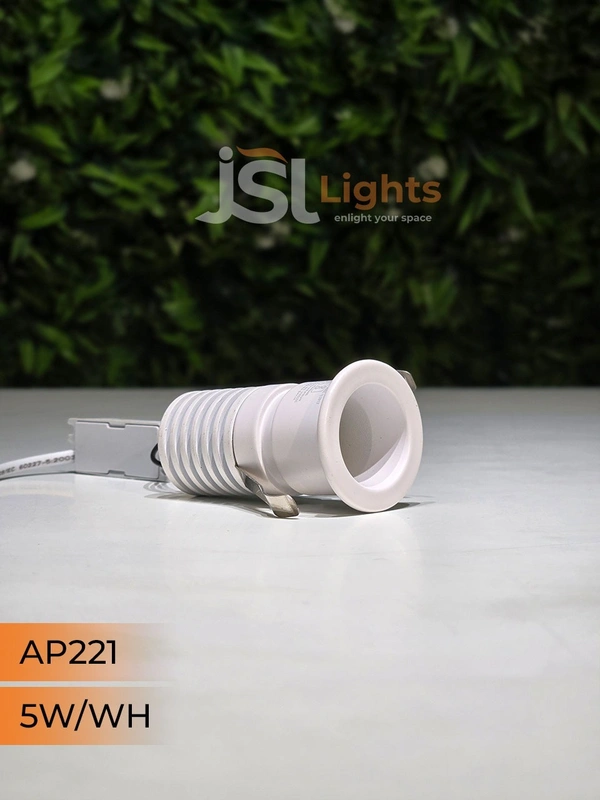 APRA 221 5W White Deep Recessed COB Downlight