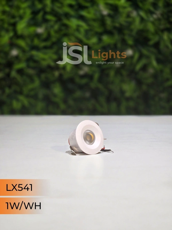 LX 541 3W White Deep Recessed COB Downlight - 1W