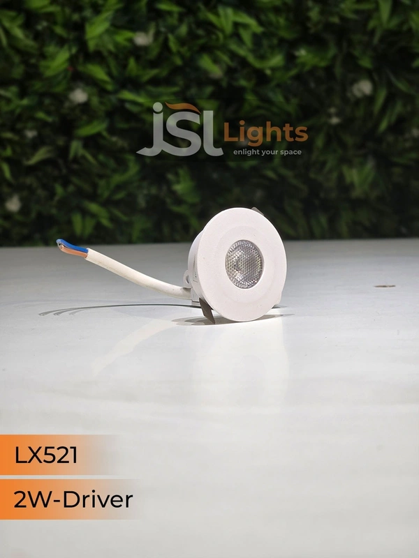 APRA LX 521D 2W White Deep Recessed COB Downlight - Blue