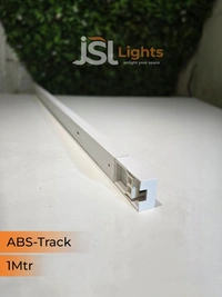 APRA 1Meter ABS Black Ceiling Track Channel - 1M, White