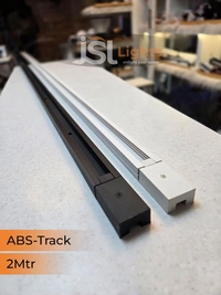 APRA 1Meter ABS Black Ceiling Track Channel - 2M, Black