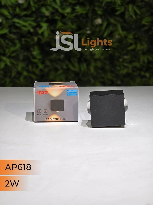 APRA 618 2W Up Down Outdoor Wall Light - 2W