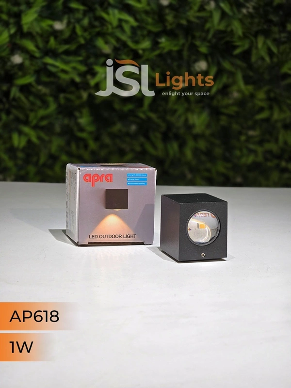 APRA 618 2W Up Down Outdoor Wall Light - 1W