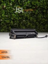 APRA 05 12W Linear Recessed COB Spotlight - 12W, 4000K, Black