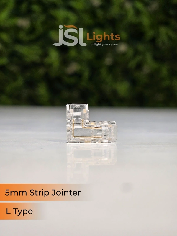 APRA 5mm Led Strip Jointer (20 Pcs Packing) - L Jointer