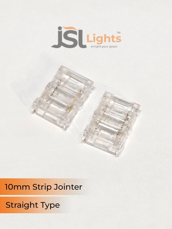 JSL APRA 10 mm Led Strip Jointer (20 Pcs Packing) - S Jointer