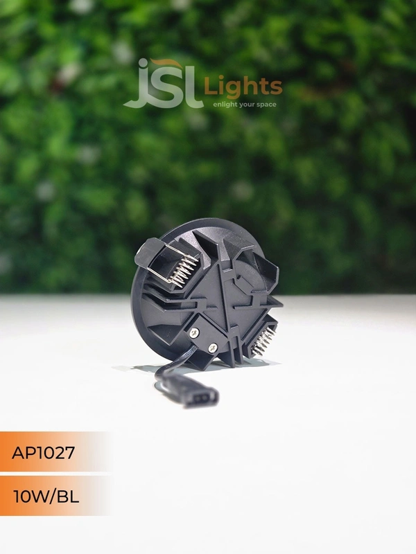 APRA 1027 10W RD Deep Down Diffuser Panel Led Light - 10W, 4000K, Black