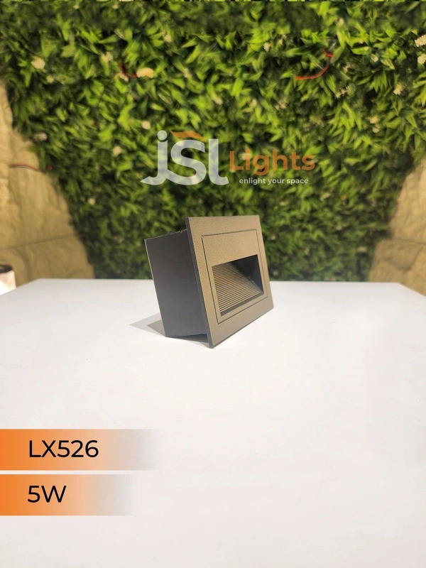 LX526 5W Led Foot Light Black - 5W, 3000K, Black