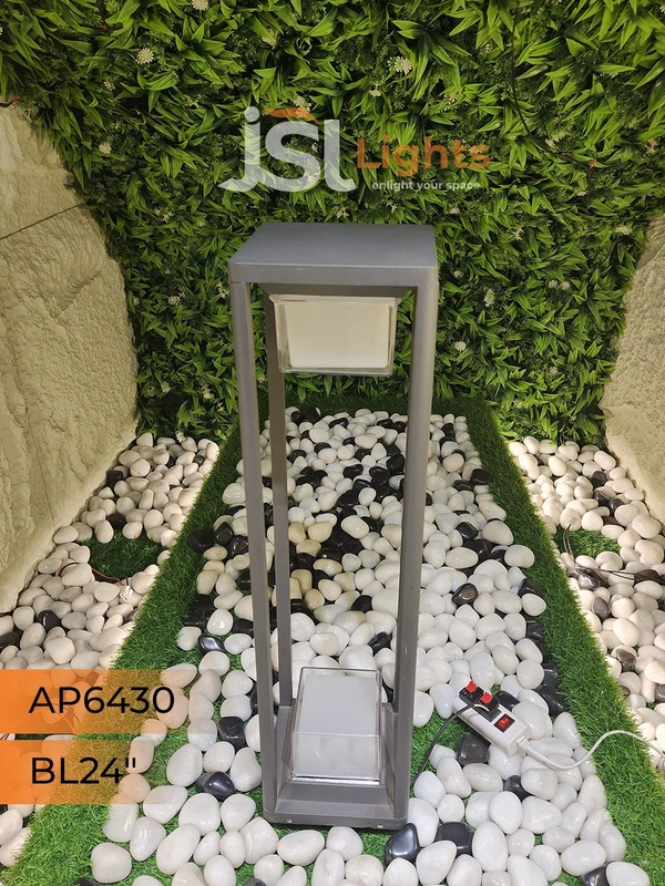JSL AP 6430 2*12W 25" Outdoor Garden Bollard Light - Bollard Light