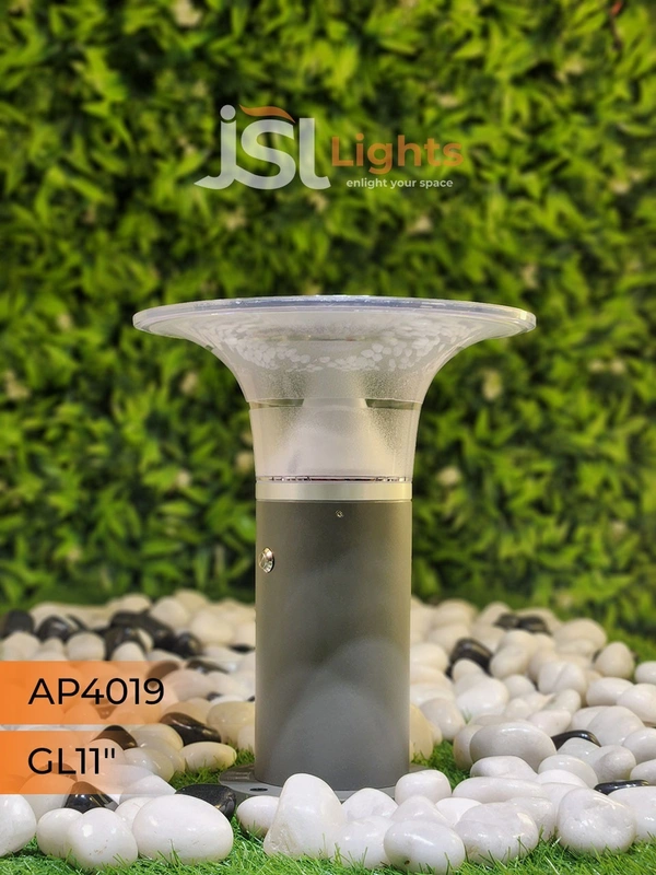 APRA APT4019 5W 11 Inches Solar Outdoor Gate Light - Gate Light