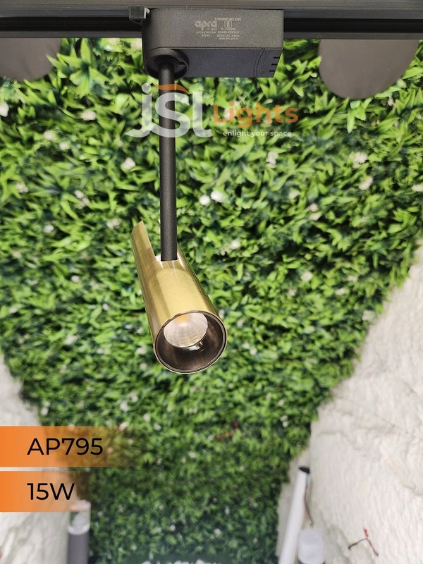 APRA  AP795 15W Black GD LED Track Focus Spotlight - 3000K