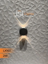LX 107 4W 4Way Wall Decorative Light UP Down Wall Light - 2W