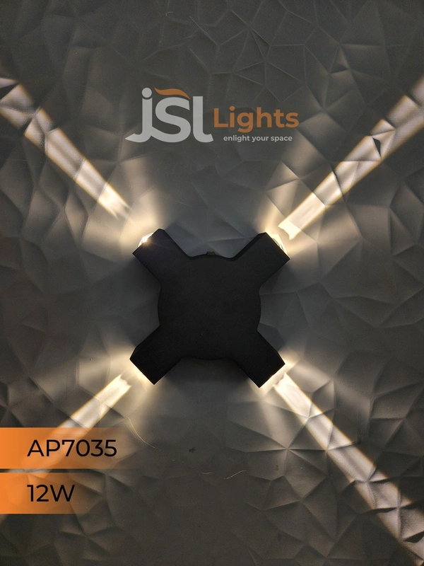 APRA  AP 7035 12W 4Way Wall Decorative Light UP Down Wall Light