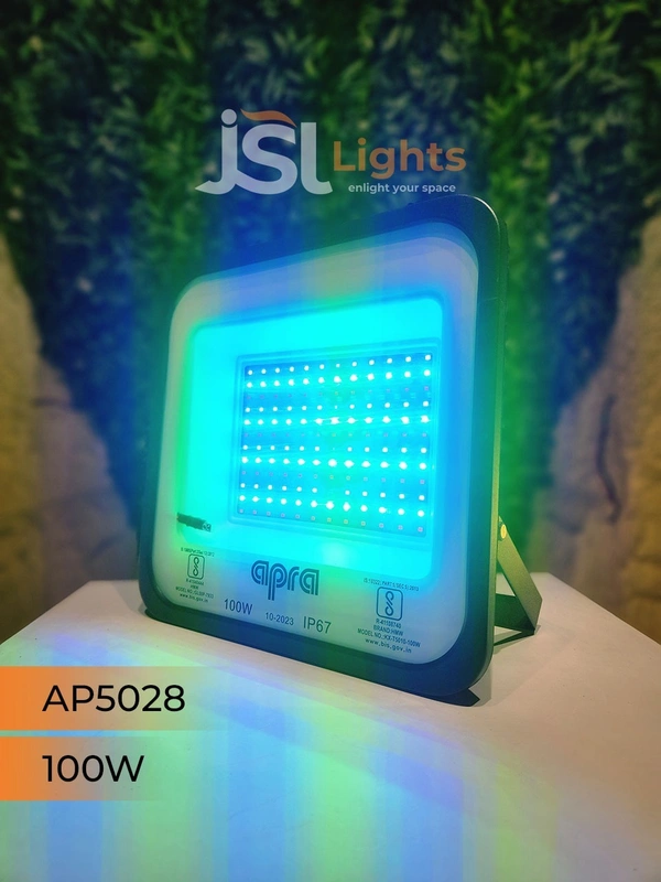APRA AP 5028 100W RGB Waterproof Outdoor LED Flood Light - 100W