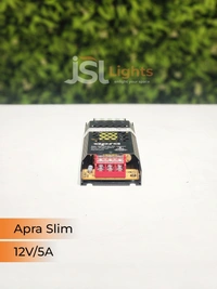 APRA Slim 12V Led Strip Constant Current Driver - 60W/5AM