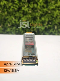 APRA Slim 12V Led Strip Constant Current Driver - 200W/16.5AM