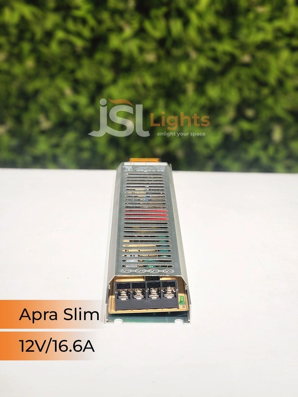 APRA Slim 12V Led Strip Constant Current Driver - 200W/16.5AM