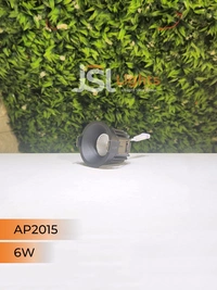 APRA AP 2015 7W Black Deep Recessed COB Downlight - 7W, 3000K, Black