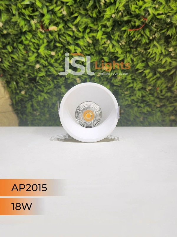 APRA AP 2015 18W White Deep Recessed COB Downlight - 18W, 4000K, White