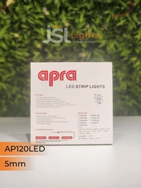 APRA 12V 2835 120Led 5mm Strip Light 5Mt Pack - 120LED, CW